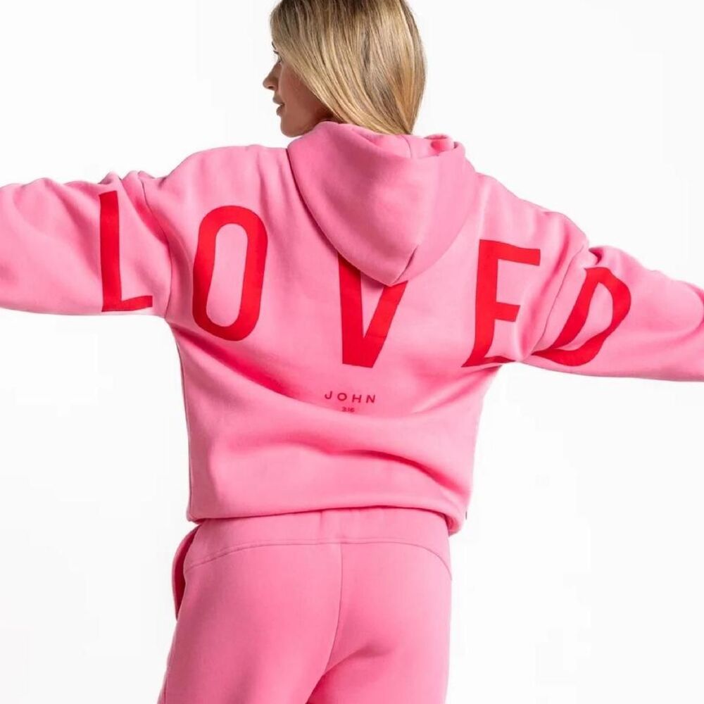 Unbranded Women's Pink Hoodie
